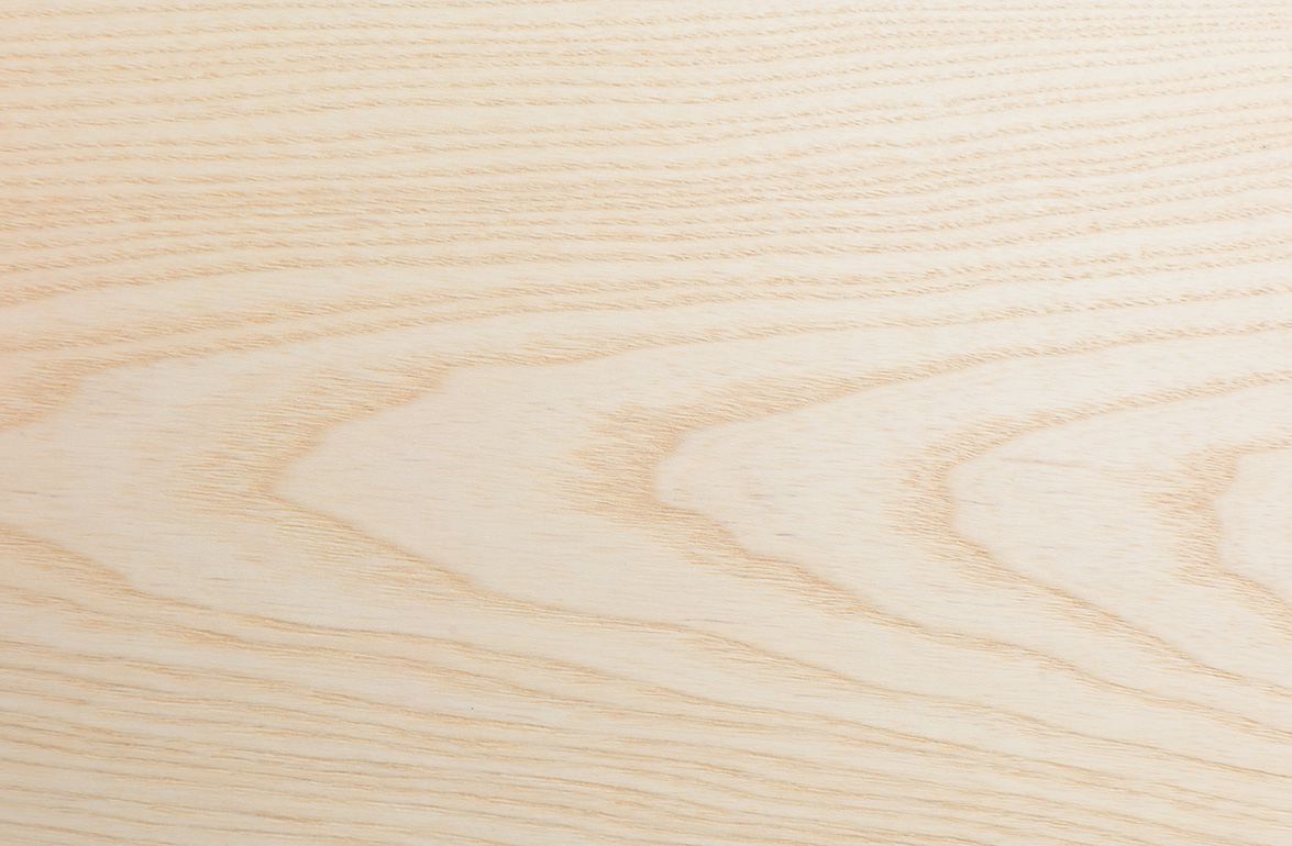 Fineret MDF Ask, m/hvid UV-Olie, 2 sider